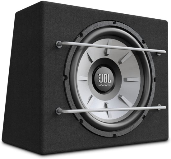 JBL Stage1200B - 12" カーオーディオ サブウーファー Sealed エンクロージャー, Black_1