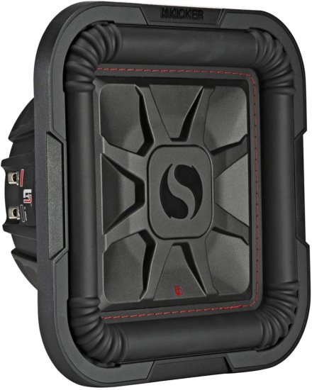 Kicker 46L7T84 カーオーディオ L7T Shallow Mount 8" Sub Square L7 サブウーファー L7T84_1