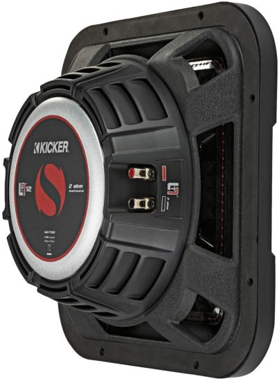 Kicker 46L7T84 カーオーディオ L7T Shallow Mount 8" Sub Square L7 サブウーファー L7T84_3