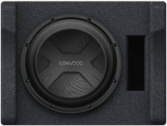 Kenwood P-W3041S Ported 4-ohm エンクロージャー Preloaded with シングル 12" サブウーファー for カーオーディオ Stero システムの通販は 35,100円