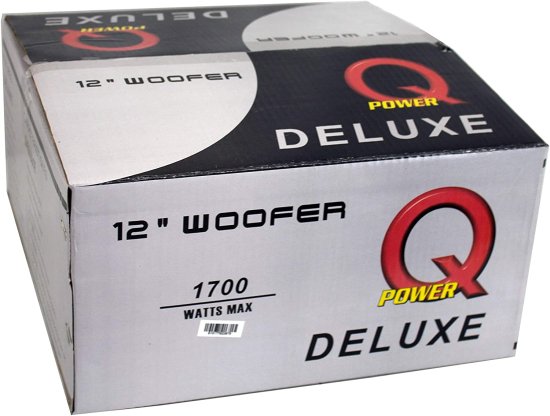 (2) NEW! Q-POWER QPF12 12" 3400W Deluxe シリーズ DVC カーオーディオ サブウーファー Subsの通販は