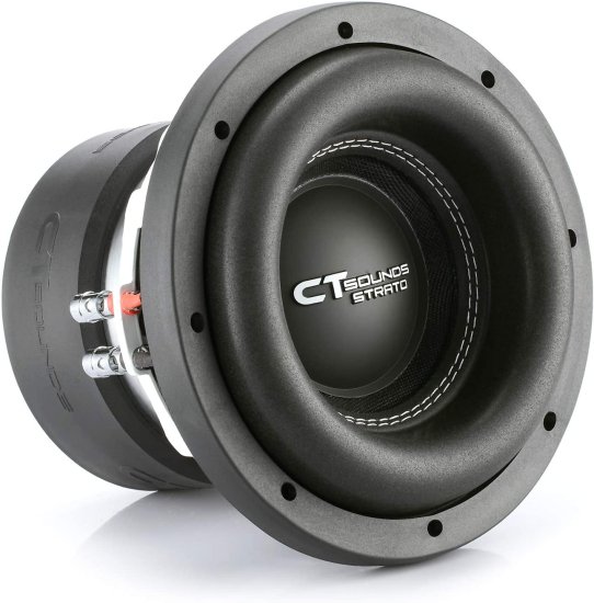 CT Sounds STRATO-8-D2 1200W Max 8 Inch Car サブウーファー Dual 2 Ohmの通販は