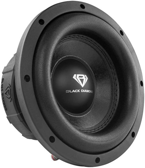 Black Diamond DIA-8S 8 Car サブウーファー 4 Ohm シングル Voice