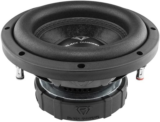 Black Diamond DIA-8D4 Car サブウーファー 8" 400W Max Power, 200W RMS, Dual 4 Ohms, DVC (1 スピーカー)_7