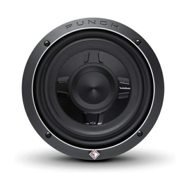 Rockford Fosgate P3SD2-8 8" Dual 2-Ohm Punch シリーズ Shallow Mount Car サブウーファー