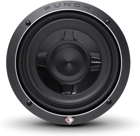 Rockford Fosgate P3SD2-8 8" Dual 2-Ohm Punch シリーズ Shallow Mount Car サブウーファー_1