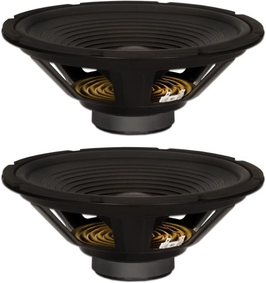 Goldwood Sound, Inc. Stage サブウーファー, OEM 12" Woofers 240W Each 8ohm Replacement 2 スピーカー Set (GW-212/8-2)