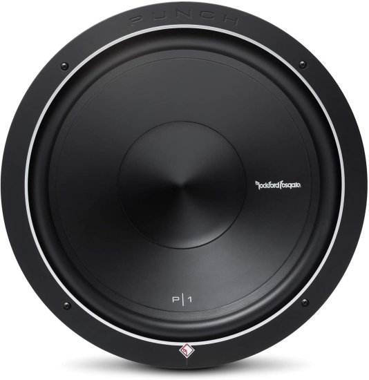Rockford Fosgate P1S4-15 Punch P1 SVC 4 Ohm 15-Inch 250W RMS 500W Peak サブウーファー