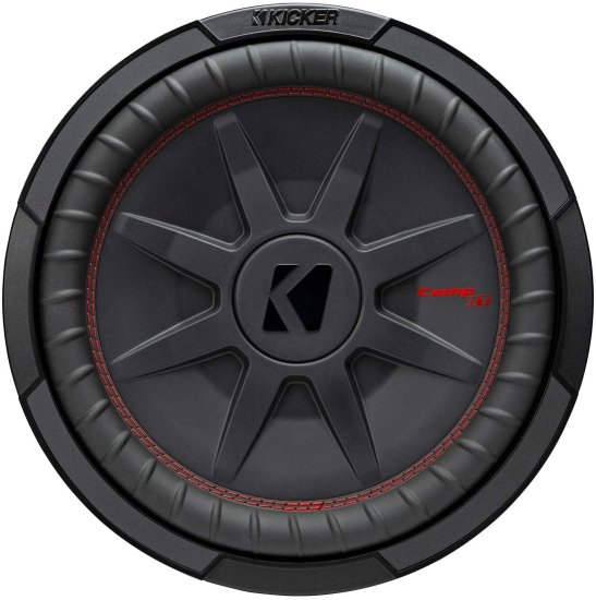 KICKER CompRT 12"(30cm) サブウーファー, DVC, 2-ohm, RoHS Compliant_1