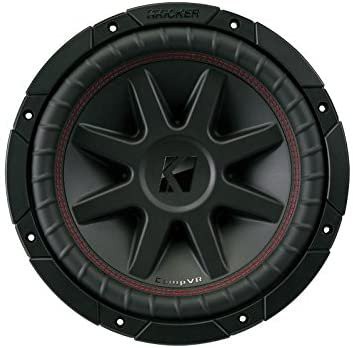 KICKER CVR104 (43CVR104) CompVR 10-Inch (25cm) サブウーファー Dual Voice Coil 4-Ohm 350W