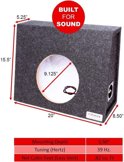 Bbox シングル Sealed 10 Inch サブウーファー エンクロージャー - Pro シリーズ シングル Sealed Car サブウーファー Boxes &amp; エンクロージャーs -_3