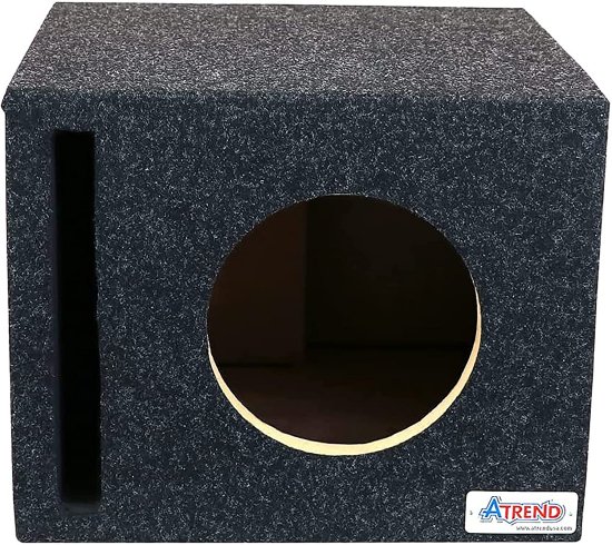 Atrend 8SQV 8” シングル Vented サブウーファー/スピーカー エンクロージャー サブウーファー Box Designed to Let The Music Move You. High Grade_3