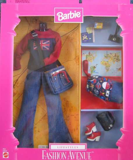 Barbie バービーライフスタイルファッションアベニューコレクション（1999）旅行者