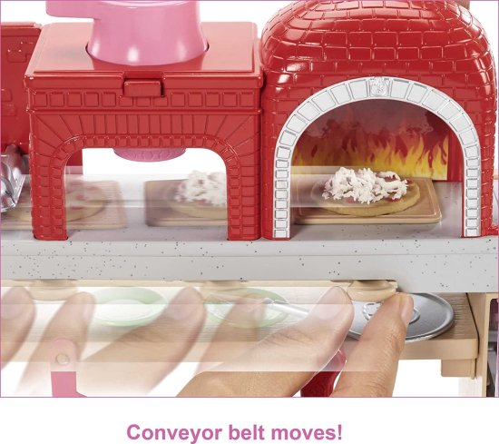 Barbie バービーピザシェフ人形とプレイセット_2