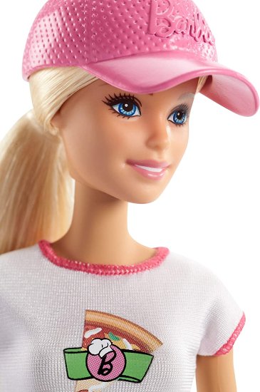 Barbie バービーピザシェフ人形とプレイセット_6