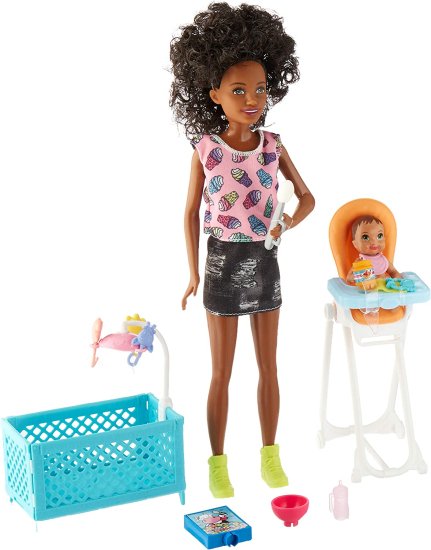 Barbie バービー Skipper Babysitters Inc.人形とアクセサリーの通販は 17,400円