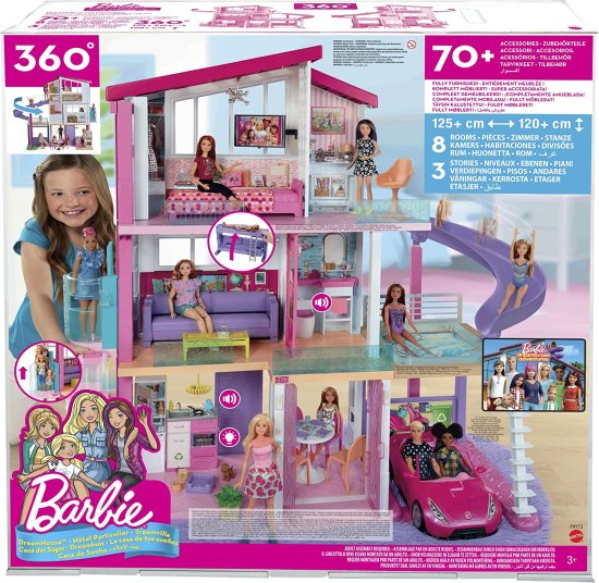 Barbie 車椅子付きのバービードリームハウスドールハウスアクセス可能 