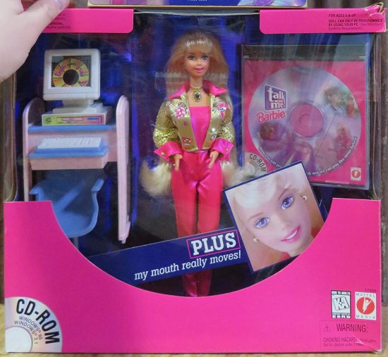 Barbie バービートークミードールw cd rom＆more！ （1997）[おもちゃ]_1