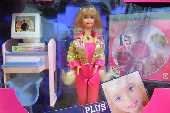 Barbie バービートークミードールw cd rom＆more！ （1997）[おもちゃ]_2