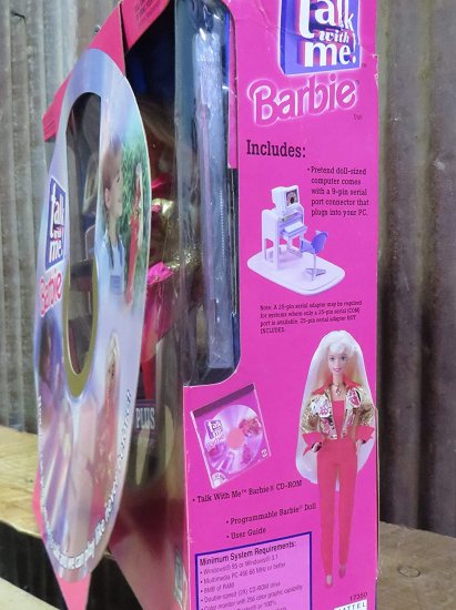 Barbie バービートークミードールw cd rom＆more！ （1997）[おもちゃ]_4