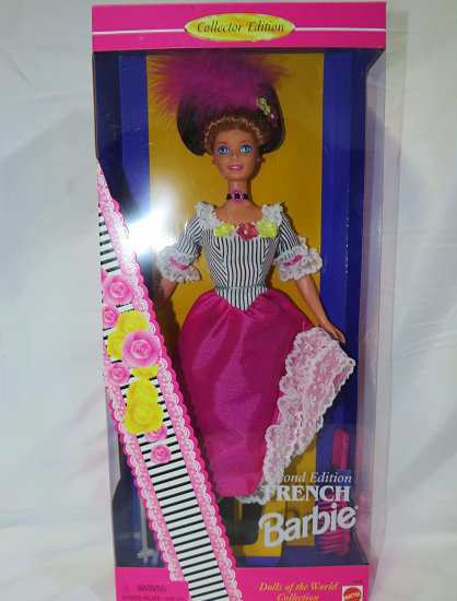 Barbie 1996年の世界フランス語コレクタードールのバービー人形の通販