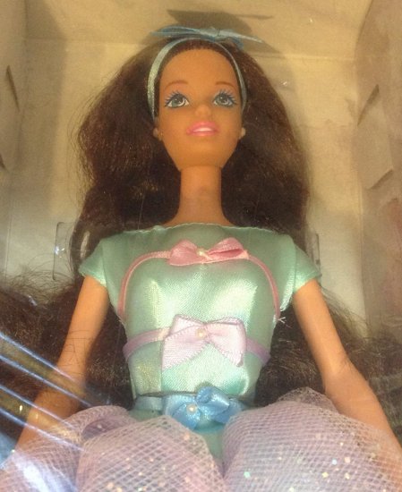 Barbie マテルスペシャルエディションスプリングティーパーティーバービー、ブルネット_1