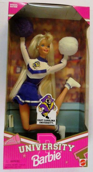 Barbie イーストカロライナ大学バービーチアリーダー