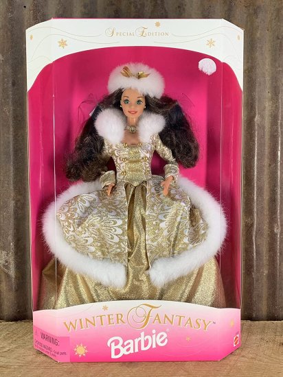 Barbie 1995ウィンターファンタジーバービーブルネット - サムズクラブ専用_1