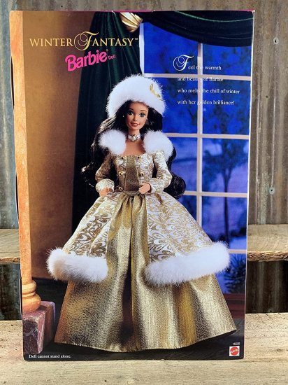 Barbie 1995ウィンターファンタジーバービーブルネット - サムズクラブ専用_3