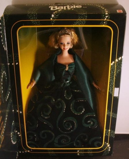 Barbie 1996限定版エメラルドエンチャントブロンドバービー人形