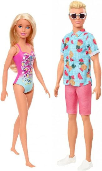 Barbie バービー＆Ken Summer Fun Doll Bundle-各バービー水着人形と夏