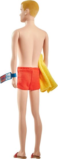 Barbie バービーシグネチャーケン60周年記念ビンテージ人形の再現（12インチ）シルクストーンボディとリストタグを備えた大人のコレクター用_5
