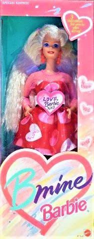 Barbie Bmine Valentine バービー Doll 1993 11182