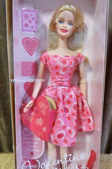 Barbie バービー Valentine Wishes Doll 2001 【公式通販】