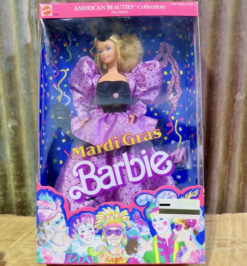 Barbie Mardi Gras バービー Doll American Beauties Collection First Edition 1987 Mattel 15,540円
