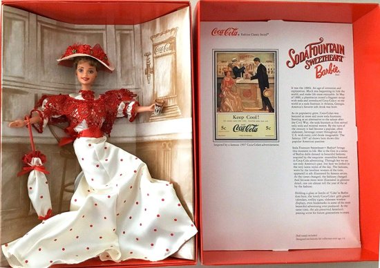 Barbie バービー・マテル・ソーダ・ファウンテンの恋人コカ・コール1st