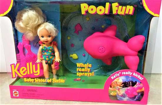 Barbie Mattel Kelly Pool Fun Set バービー new in Box