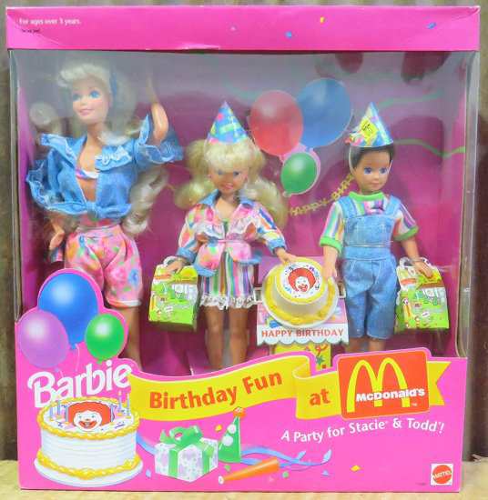 Barbie マクドナルドでのバービーの誕生日の楽しみ - ステイシー＆トッドのパーティー（1993）