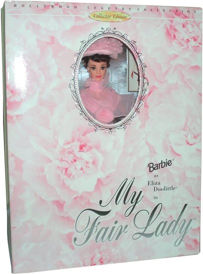 Barbie バービーハリウッドレジェンドコレクション - ピンクオーガンザガウンの私のフェアレディーのエリザドゥーリトル_1