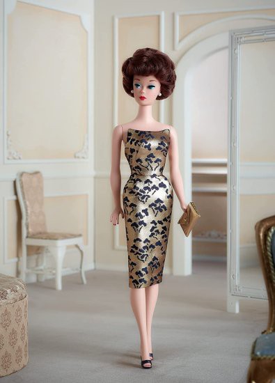 Barbie バービー1961ブラウンテットバブルカットバービー人形の通販は