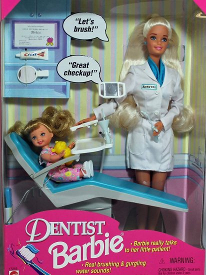 Barbie Mattel 1997 Blonde Dentist バービーの通販は