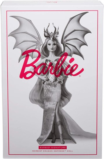 Barbie バービーシグネチャー神話上のミューズファンタジードラゴンエンプレスドール、15インチ、コレクティブル、パステルカラーの髪と翼のあるコレクティブ_6