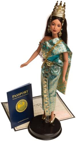 カンボジアバービー Barbie 世界の人形なし：カンボジアの王女バービーの通販はau PAY