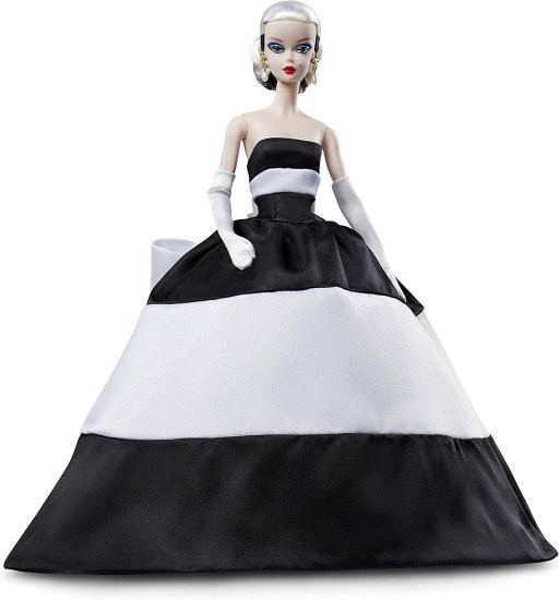 Barbie バービーの黒と白の永遠の人形