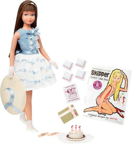 Barbie バービーコレクター50th Anniverary Brunette Skipper Doll