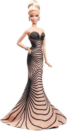 Barbie Zuhair Murad バービー 2014 Collectible Doll BCP91 by Mattel Gold Label