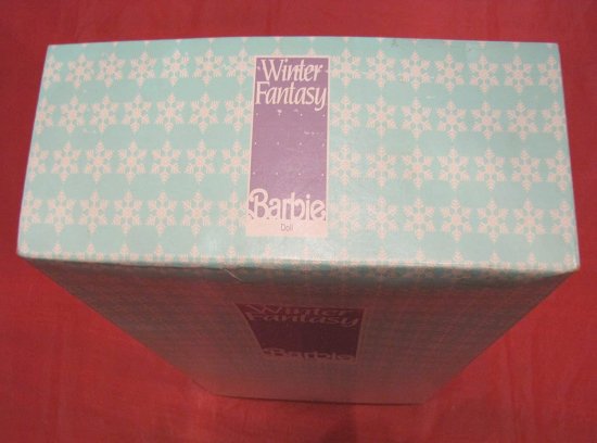 Barbie バービー 5946 1990 FAO Schwarz Winter Fantasy Doll_3