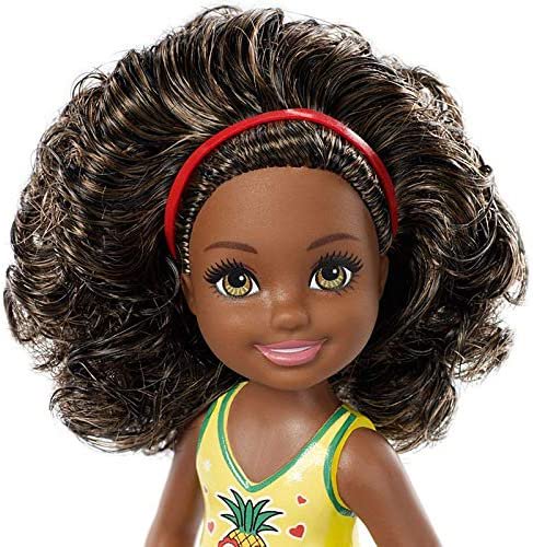 Barbie JGT女子キッズ（1）バービーファッショニスタドール＃125（1）クラブチェルシー人形、アフリカ系アメリカ人プレイセットファッション人形（1）スクイー_6
