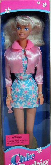 Barbie ピンクのサテンのファッションアベニューブロンド人形シックなバービー