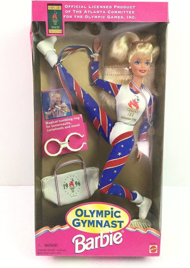 Barbie バービーオリンピック体操選手1996アトランタゲームズドール